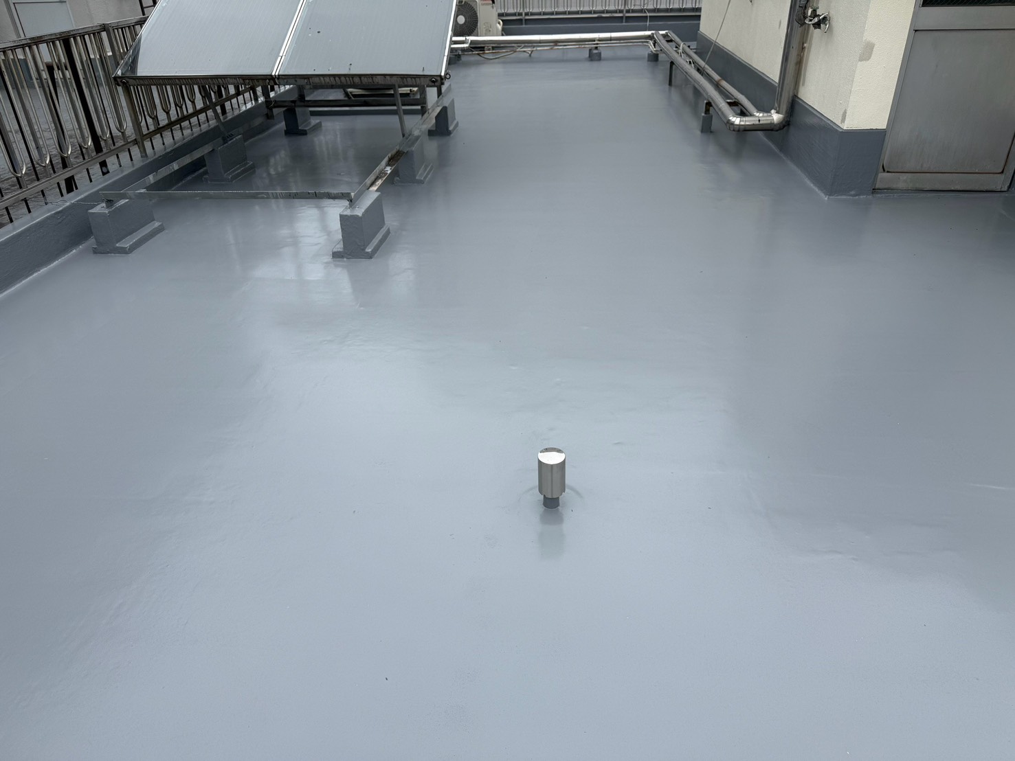 通気緩衝工法 施工後